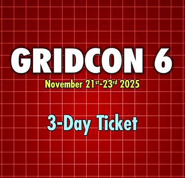 GridCon 6: 3-day ticket