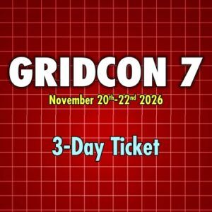 GridCon 7: 3-day ticket