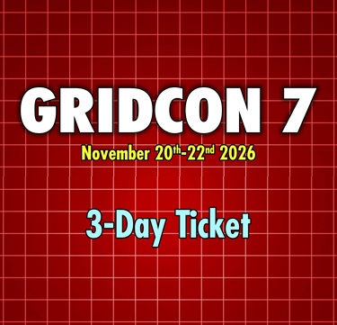 GridCon 7: 3-day ticket